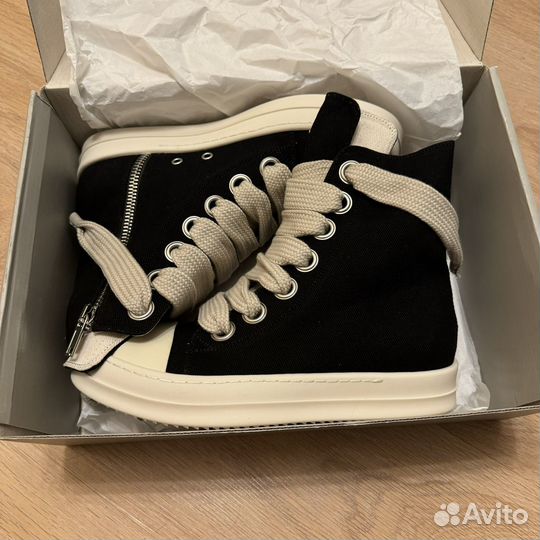 Rick Owens drkshdw Jumbo high black milk Оригинал