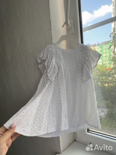 Муслиновое платье для девочки