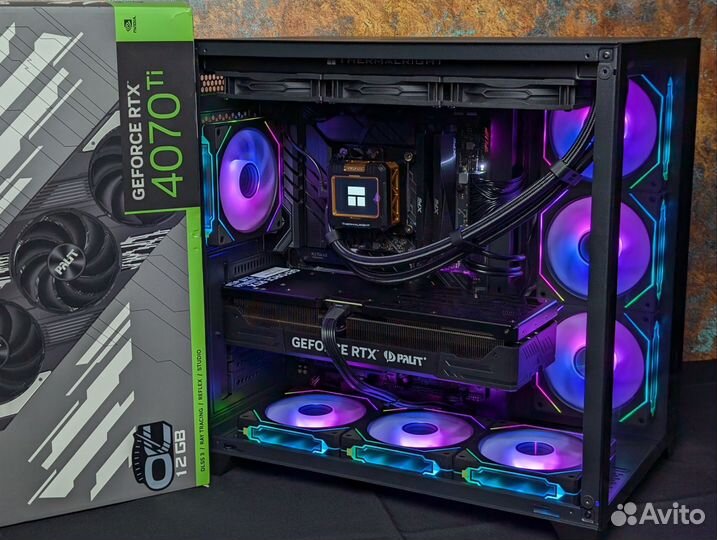 Топ игровой пк i7 13700k / RTX 4070Ti /32gb D5
