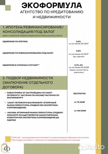Помощь в получении ипотеки и кредита. Страхование