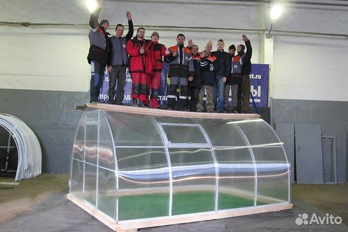 Теплица из поликарбоната