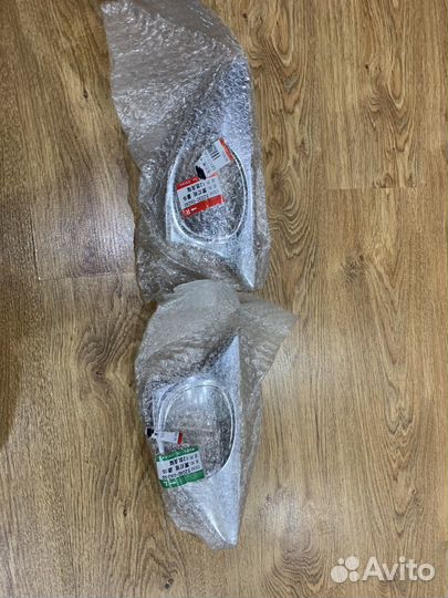 Накладки на противотуманные фары camry 50