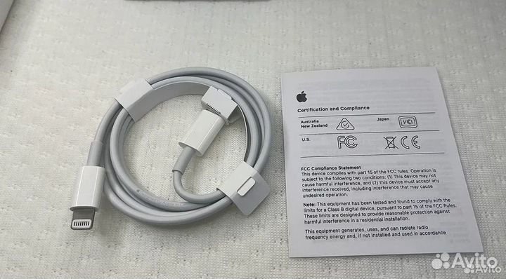 Быстрая зарядка Apple на iPhone(Адаптеры, кабели)