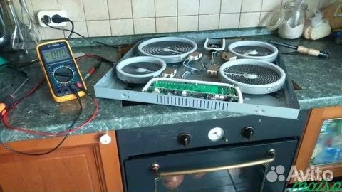 Ремонт плит и духовых шкафов