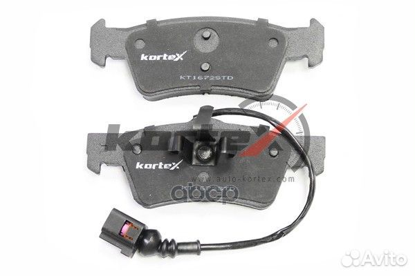Колодки торм. VW touaregt5 задн. к-т KT1672STD