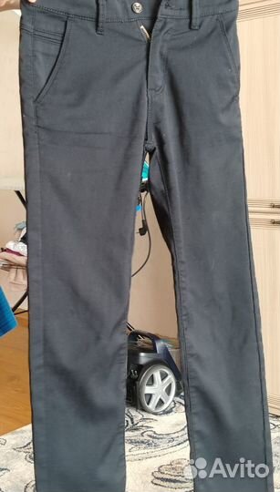 Джинсы на мальчика 10 лет