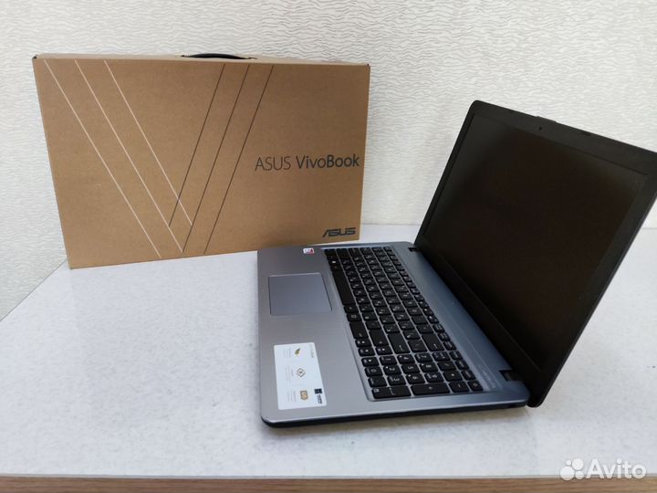 Новый ноутбук Asus silver AMD/DDR4/256SSD