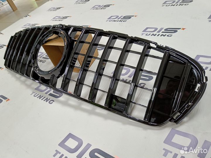 Решетка радиатора на Mercedes GLC X253 GT хром