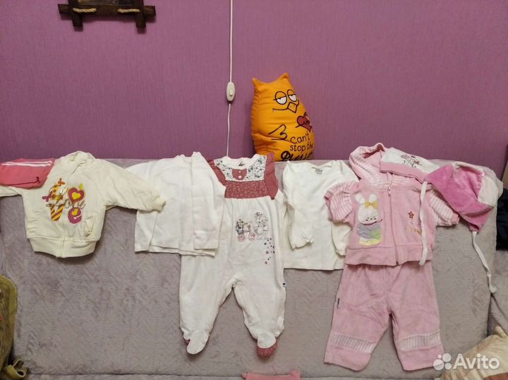 Детская одежда на девочку пакетом