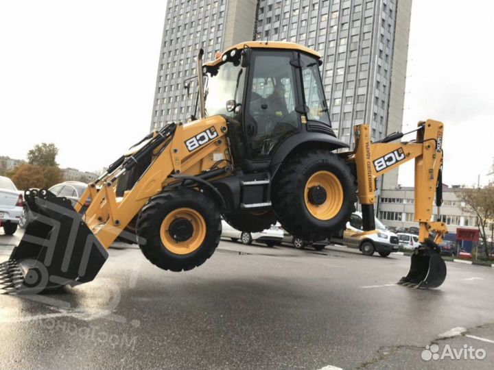 Аренда экскаватора погрузчика jcb