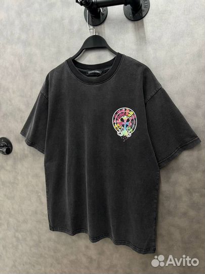 Chrome hearts футболка топовая (тренд 2024)