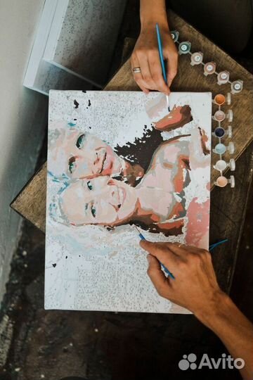 Картина по номерам на холсте