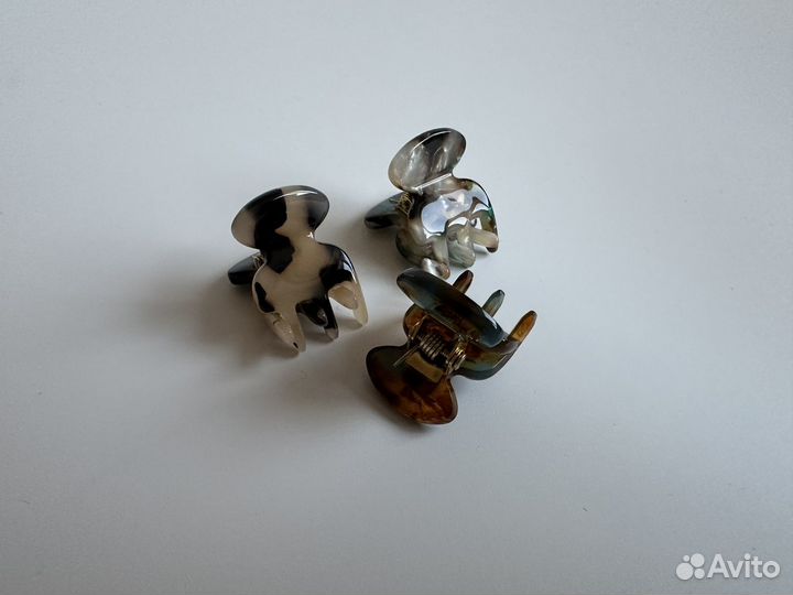 Мини крабики для волос