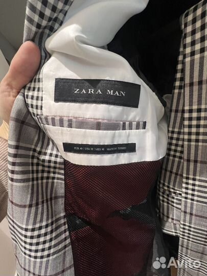 Мужской классический костюм zara