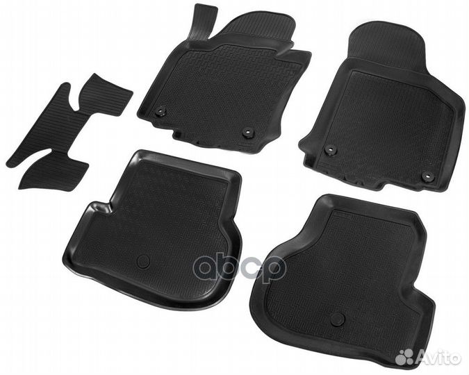 15101002 коврики салонаполиуретан 5 штSkoda Oc