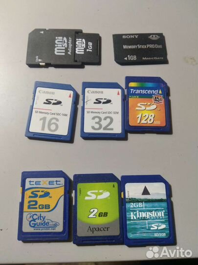 Карты памяти, картридер,флешки