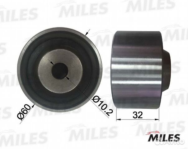 Ролик ремня грм mitsubishi galant/hyundai santa FE