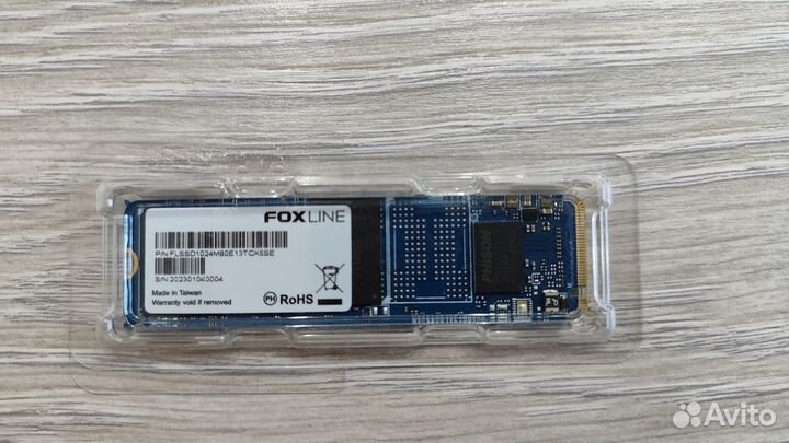 Foxline 1 тб M.2 flssd1024M80E13TCX5SE