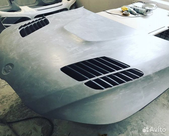 Капот для bmw e60 стиль vorsteiner