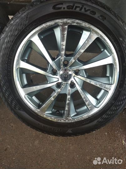 Колеса 205 55 16 лето 5x105 Aveo Cruze Astra j