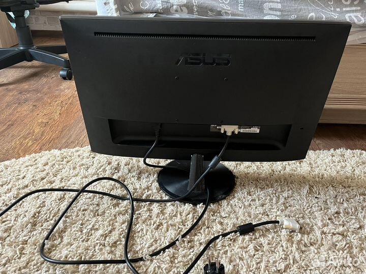 Монитор asus vp247 60гц 24 дюйма