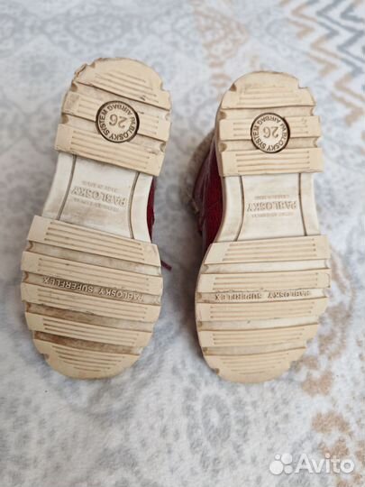 Ботинки демисезонные для девочки 26 размер