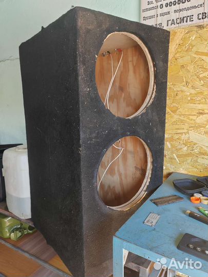 Короб под 2 12 сабвуфера