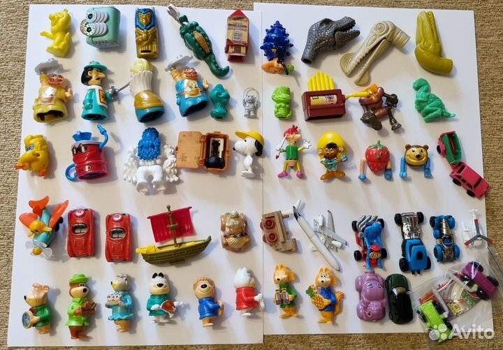 Игрушки Киндер, ландрин, томбола, СССР много