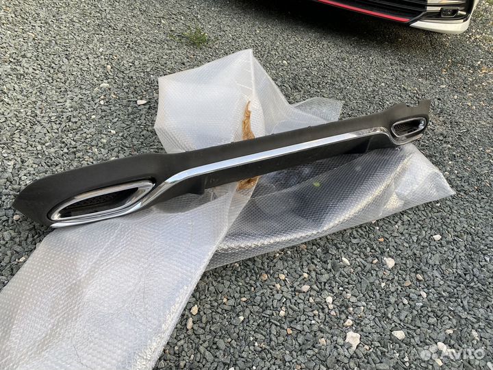 Диффузор задний w213 amg 2022 г в