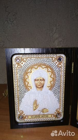 Икона ювелирным бисером