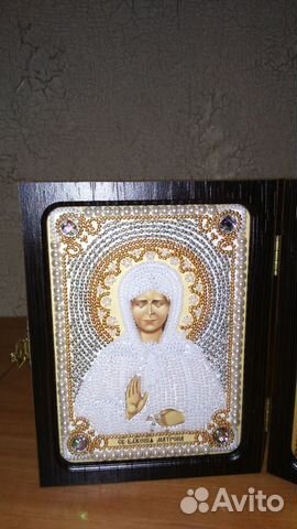 Икона ювелирным бисером