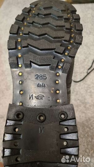 Берцы крокодилы гвоздевые 2001 год 44 размер