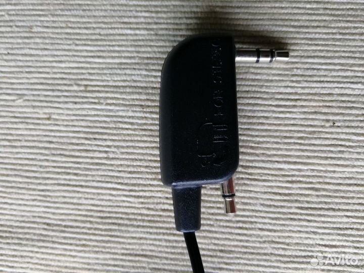 Наушники для рации с двумя штекерами