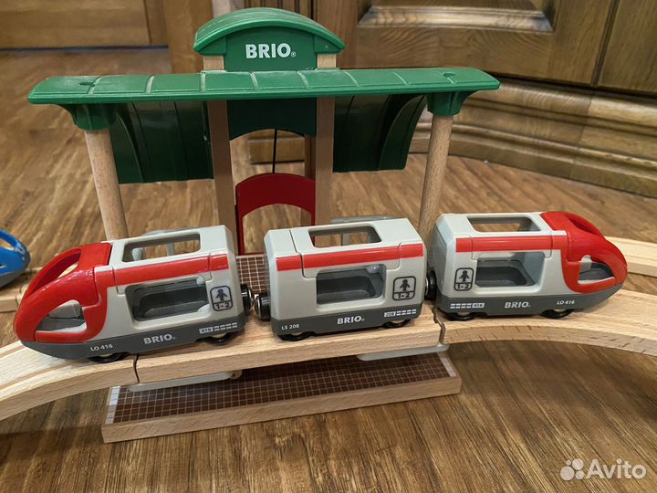 Деревянная железная дорога brio оригинал