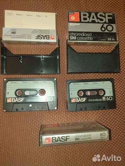 Аудиокассета basf crom