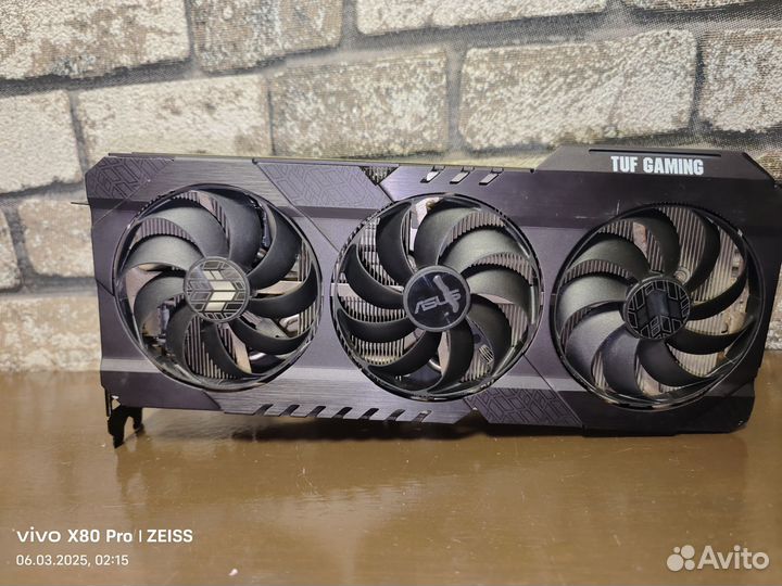 RTX 3060 ti asus tuf память samsung