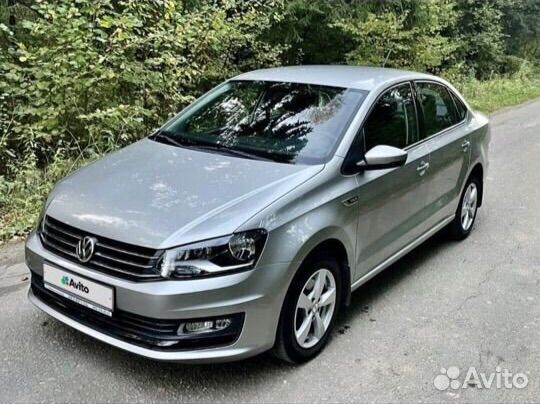Volkswagen Polo 1.6 AT, 2018, 50 000 км