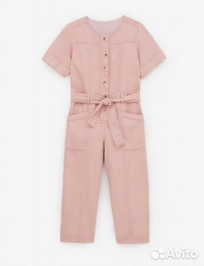 Комбинезон джинсовый для девочек Zara (оригинал)