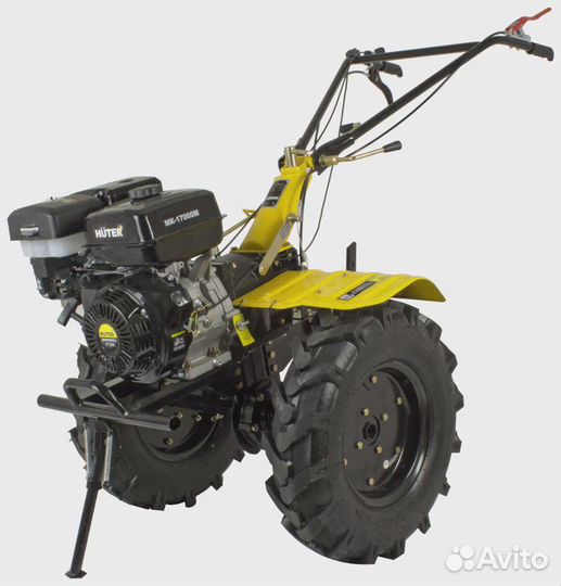 Мотоблок Huter мк-17000P 17лс редукторный мощный