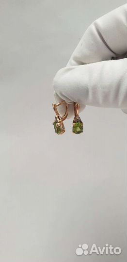 Серьги 585, вес 3,87, арт. К000053