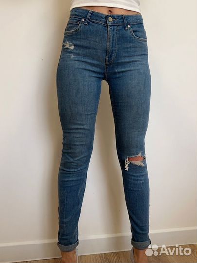 Джинсы bershka skinny