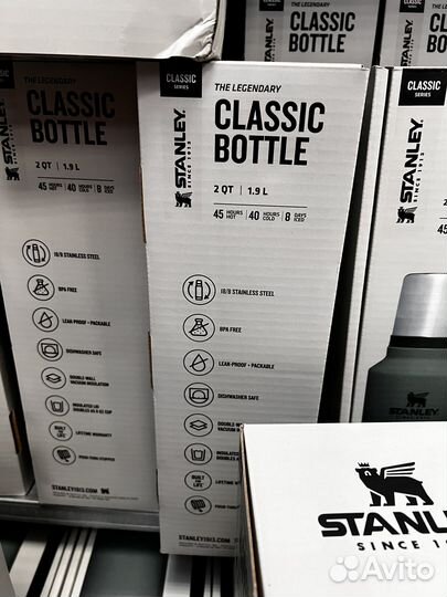 Термос stanley стенли classic классик 1.9 оригинал
