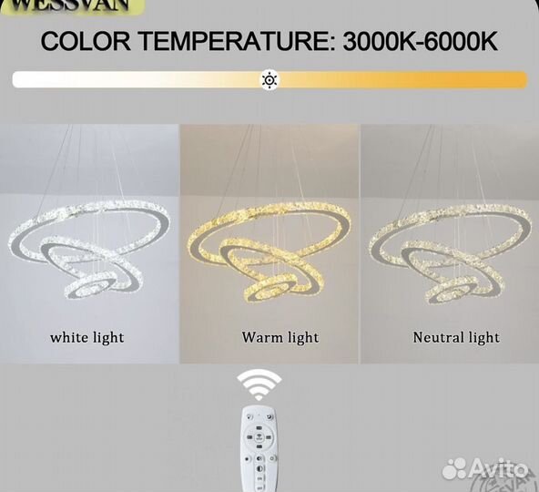 Люстра светодиодная