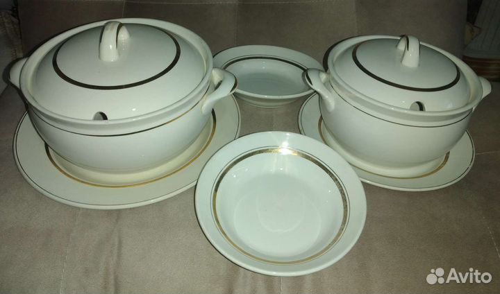 Набор столовой посуды зик СССР