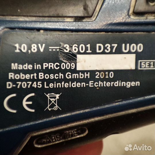 Шуруповерт Bosch GSR 10,8 V-Li, фонарь GLI 10,8-Li