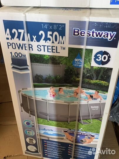 Каркасный бассейн intex/bestway