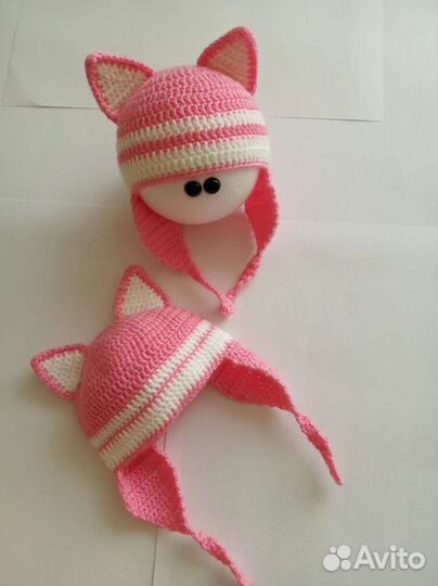 Шапочки для интерьерных кукол