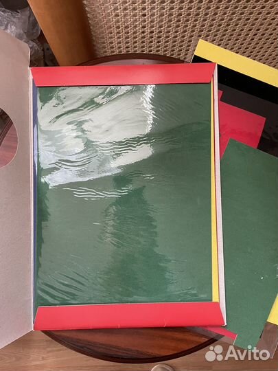 Бархатная бумага альбом нарукавники