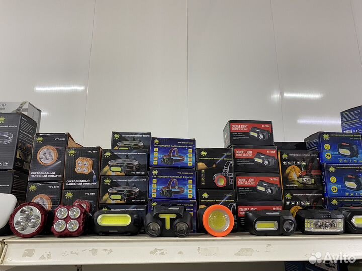 Налобный фонарь аккумуляторный мощный