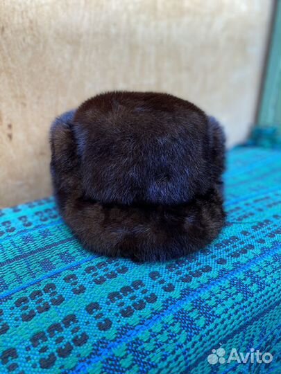 Шапка зимняя норковая мужская